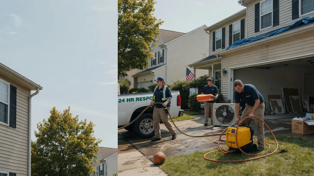Emergency Water Damage Restoration in Greenville, NC near me